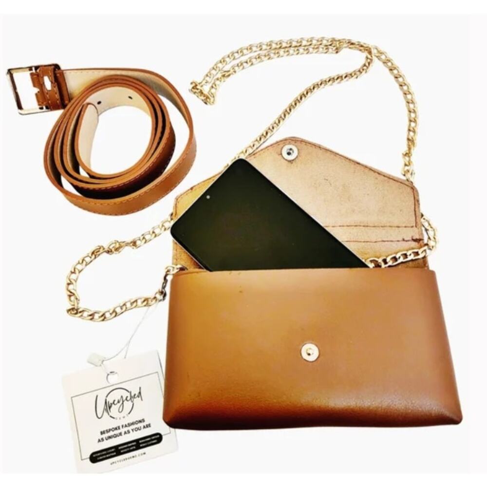 Louis Vuitton Leather Repurposed on Ivory Convertible Bum/Belt/Crossbody Bag - Picture 10 of 11